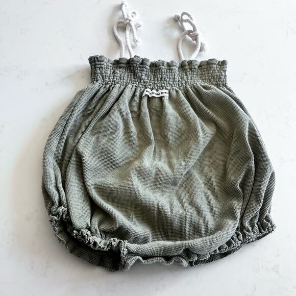 Little Creative Factory girls green bubble romper size 12 months - Picture 5 of 6